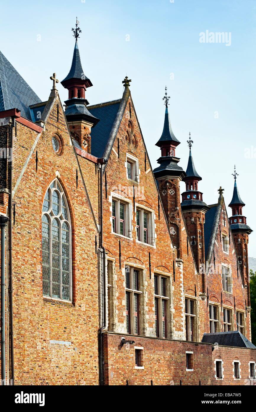 Building, Brugge, Bruges, Flanders, Belgium Stock Photo Alamy