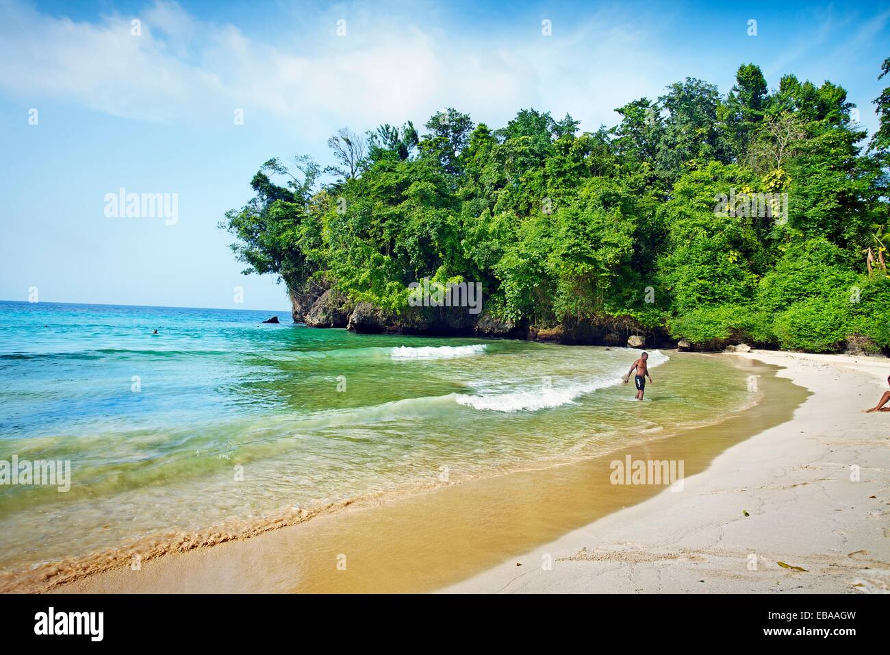 Frenchman´s Cove Beach, Port Antonio, Jamaica, West Indies, Caribbean