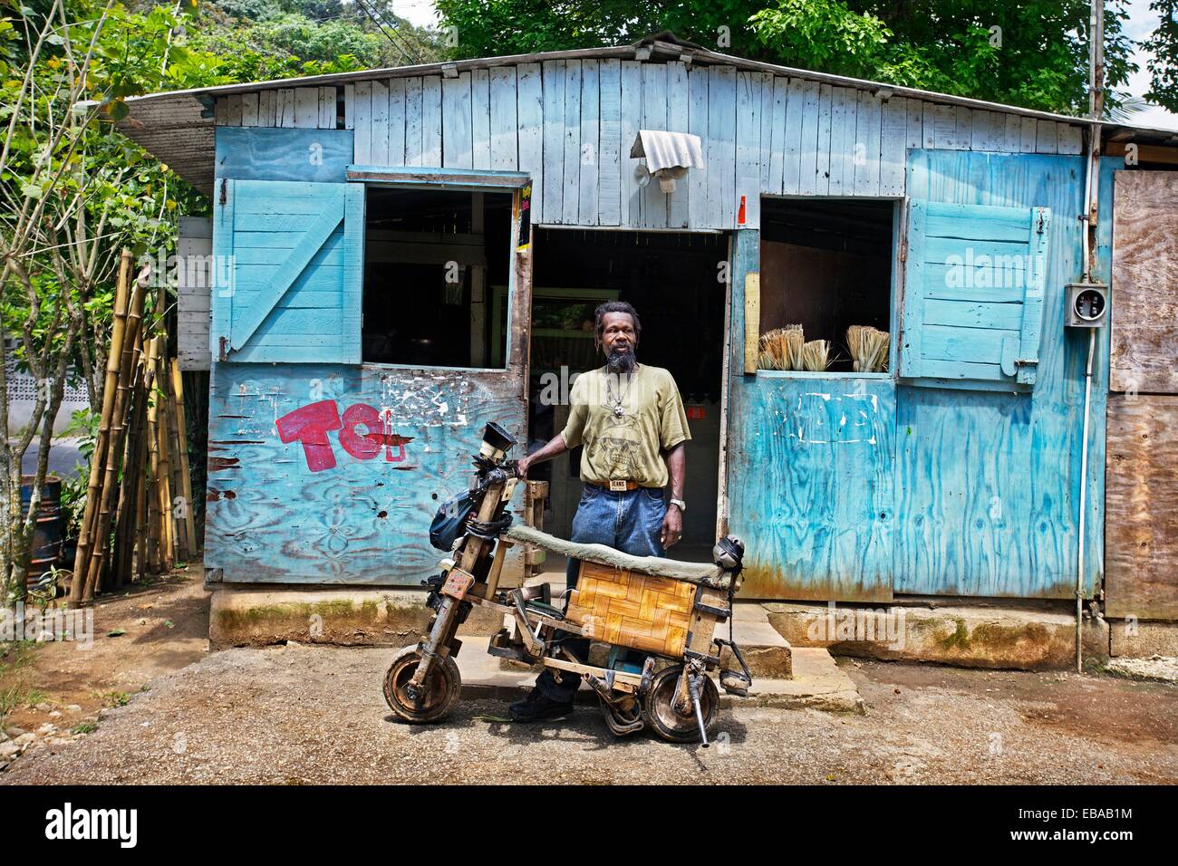 Bar Montego Bay Jamaica West Indies Caribbean Central America Stock Photo Alamy