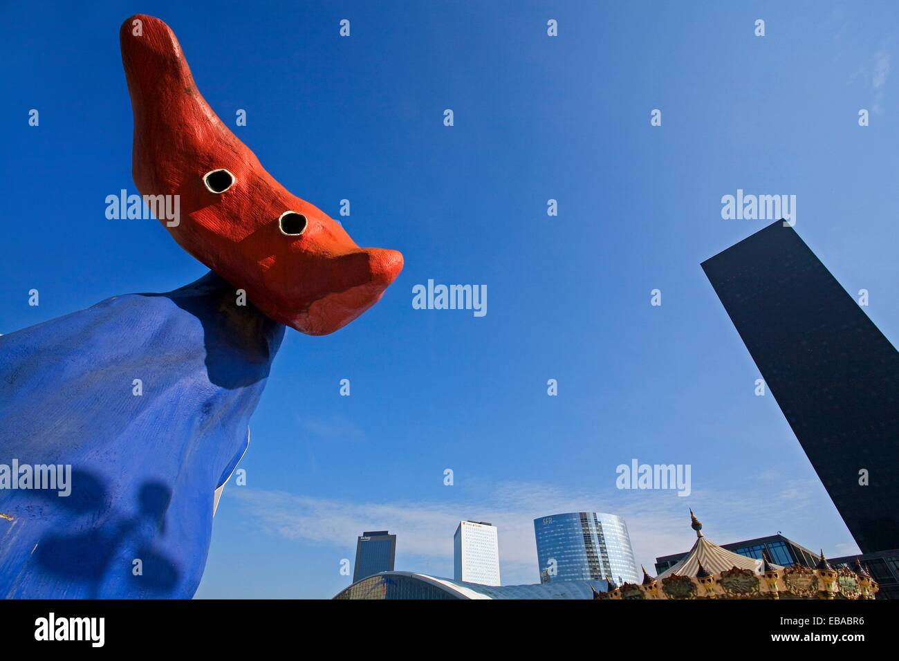 Joan Miro sculpture La Defense Paris France Stock Photo Alamy