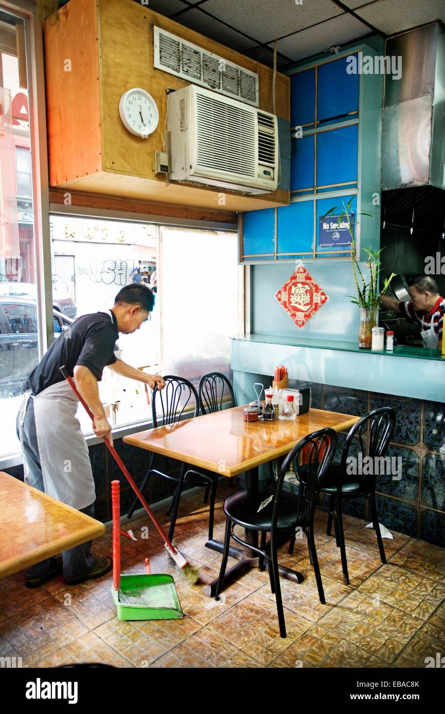 Restaurant Chinatown Manhattan New York City USA Stock Photo - Alamy