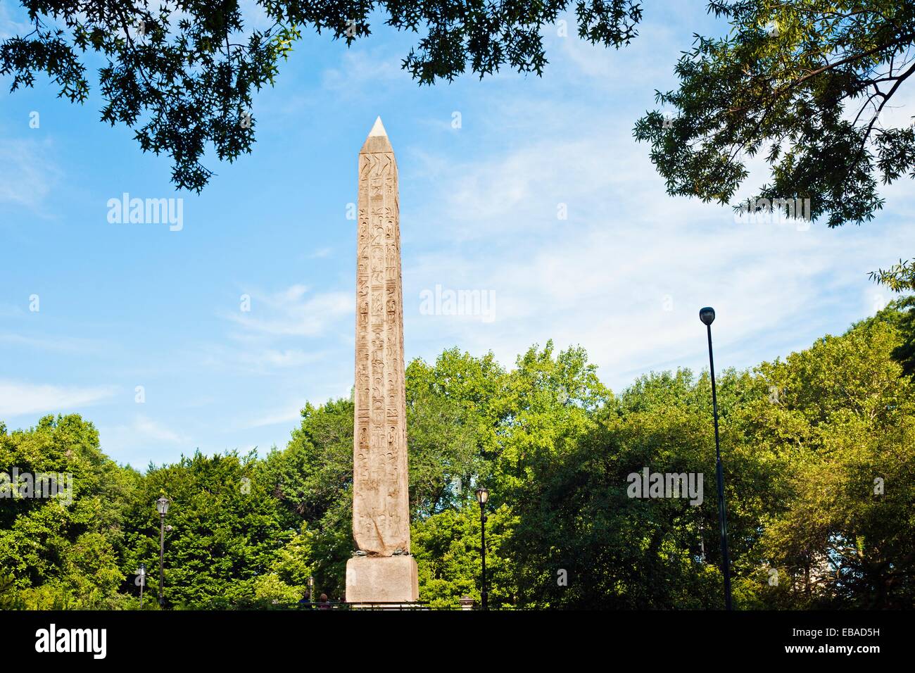 Obelisk Central park Manhattan New York City USA Stock Photo Alamy