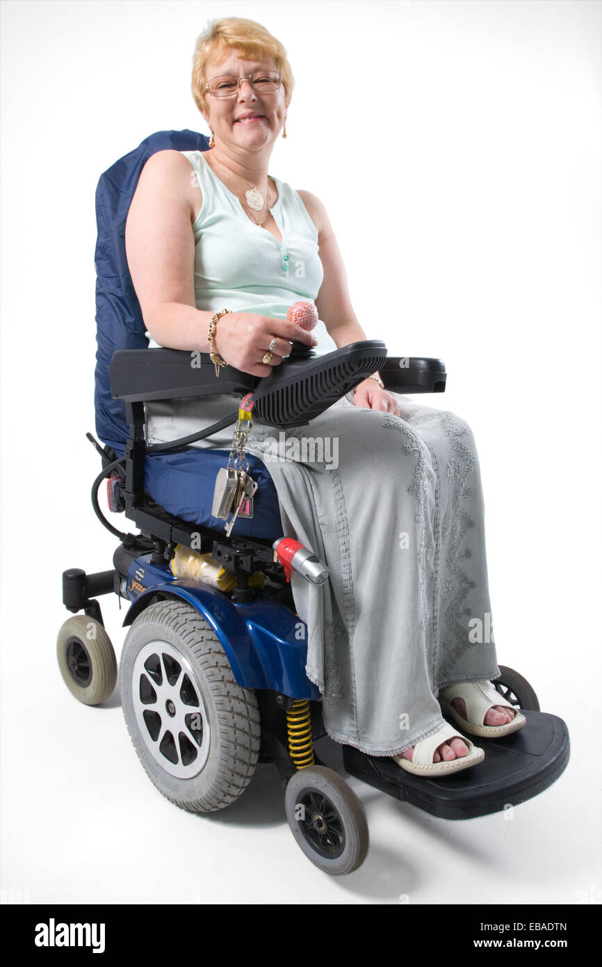 Old woman in wheelchair hi-res stock photography and images - Alamy
