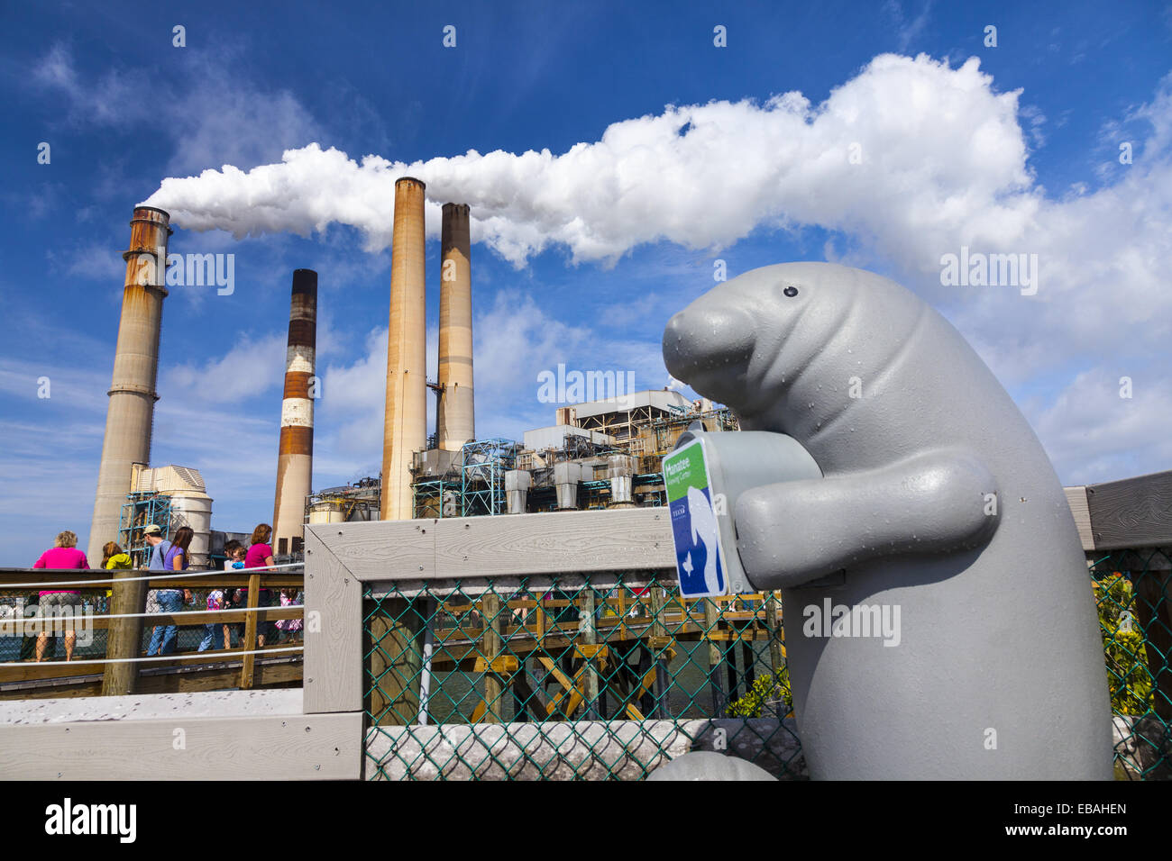 Manatee viewing center, Big Bend Power Station, Tampa Electric, Apollo
