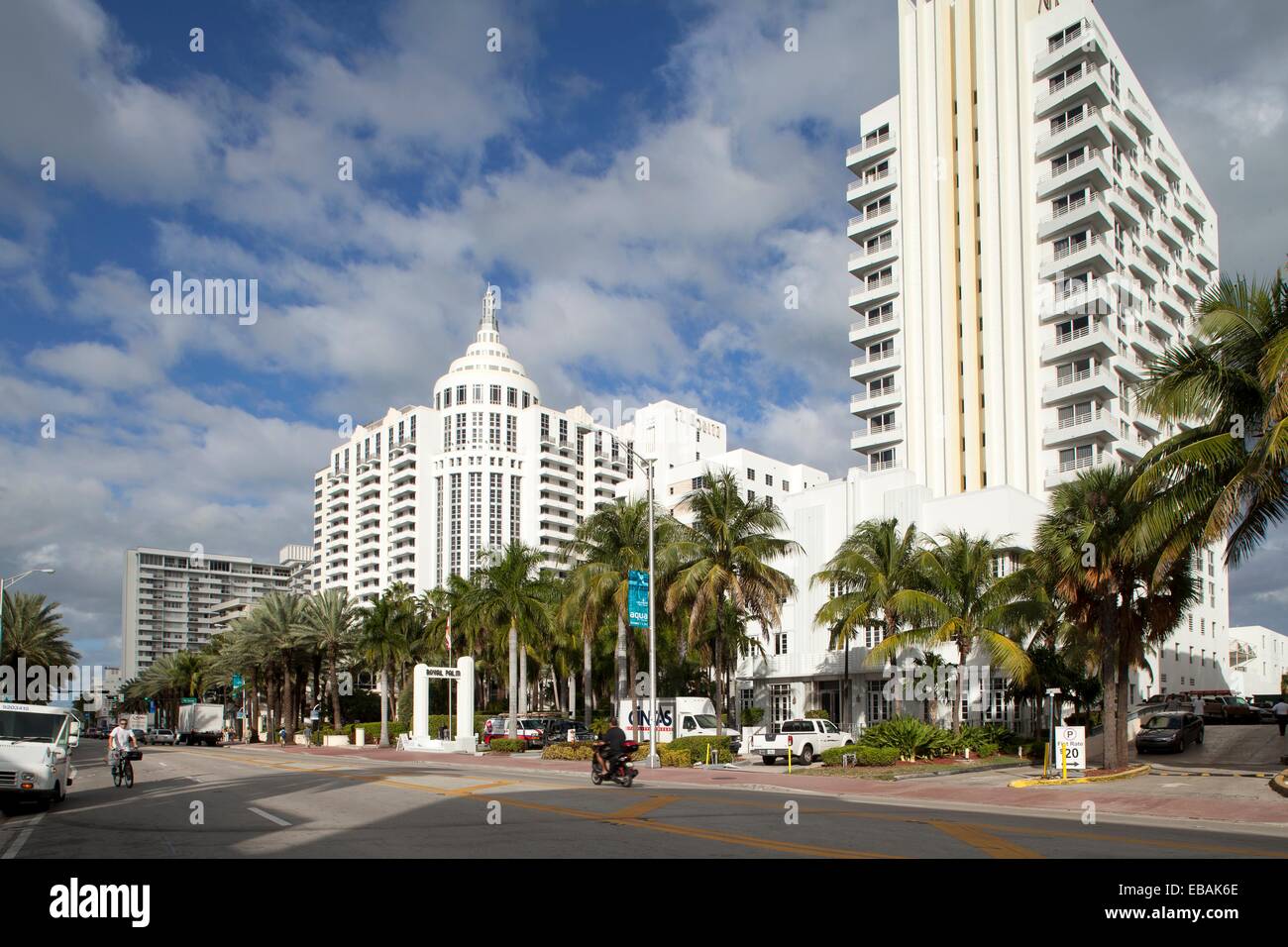 The Royal Palm South Beach Miami Beach Miami Florida USA Stock Photo ...