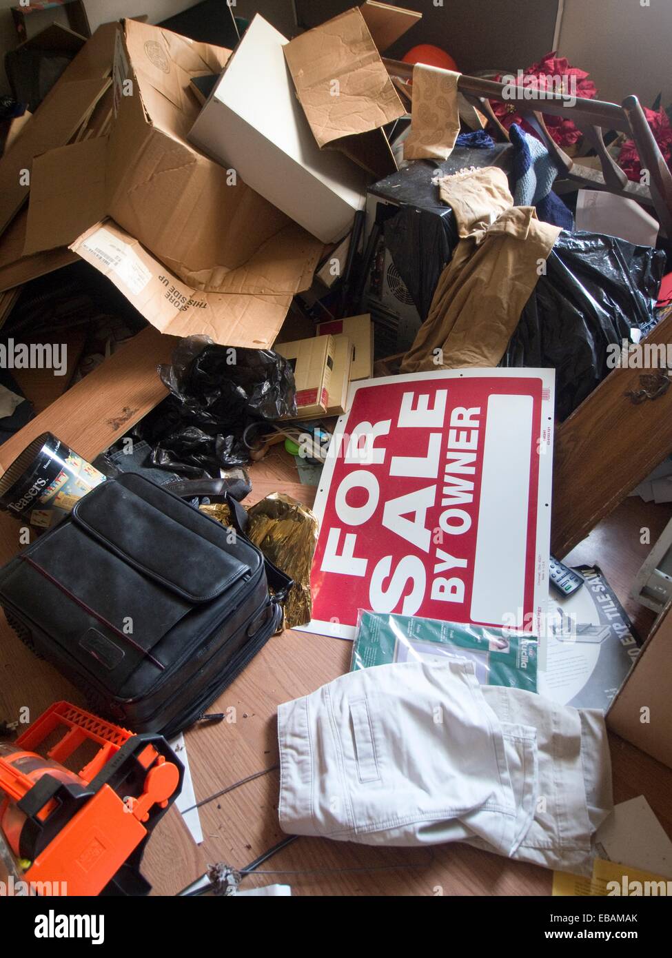 Personal property left behind in a foreclosed home in LaPlace