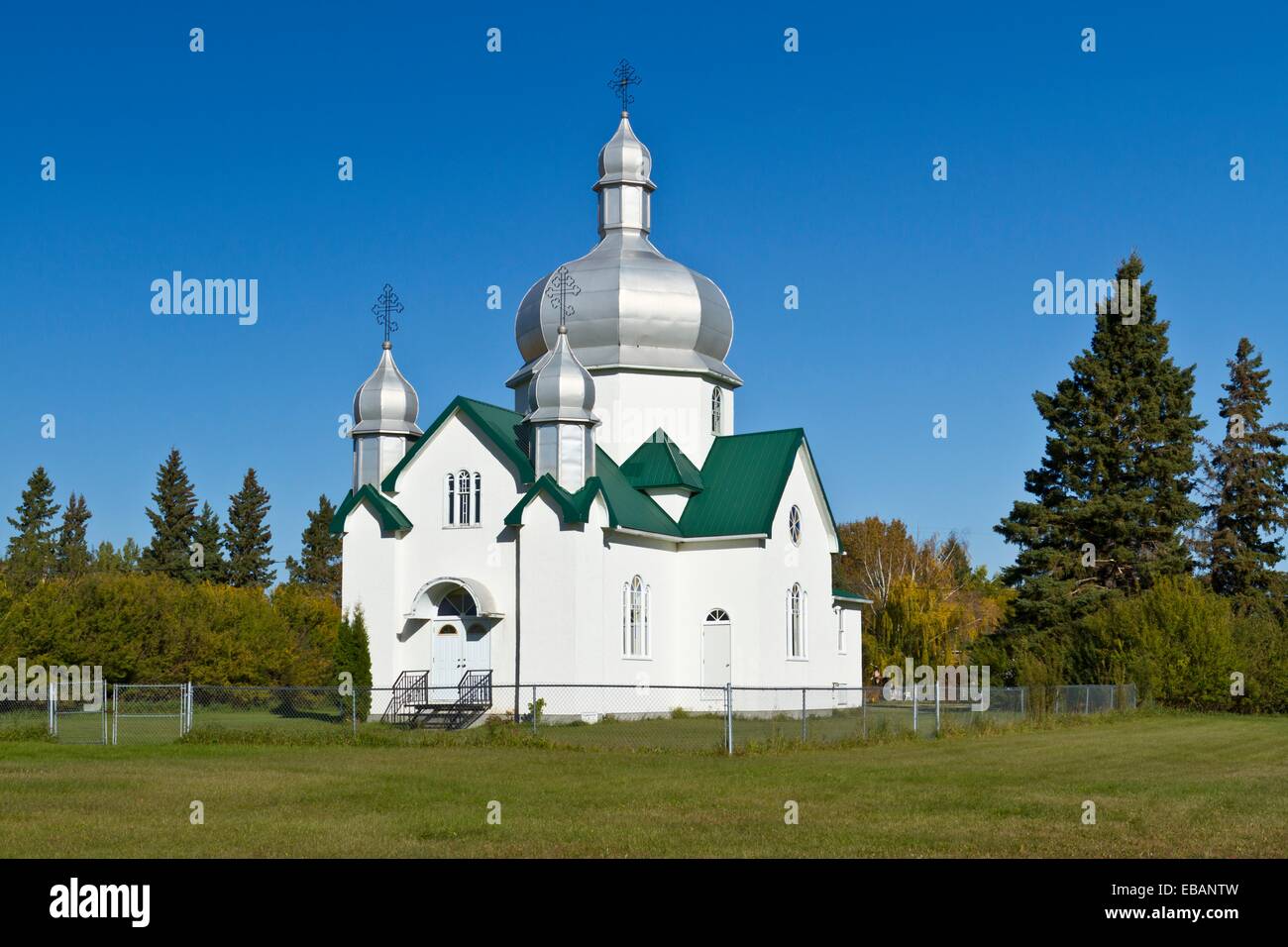 The Orthodox church in Weirdale, Saskatchewan, Canada Stock Photo Alamy