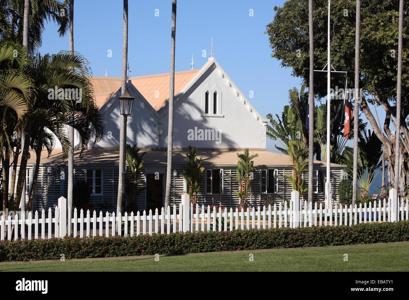 Goverment House in Darwin, official residence of the Administrator of the Northern Territory, Australia Stock Photo