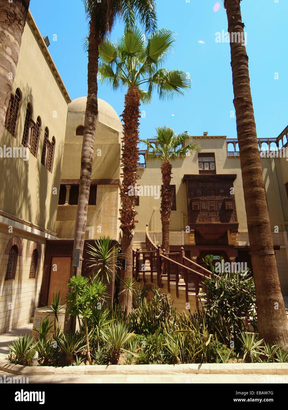 Coptic Museum Cairo Egypt Stock Photo Alamy