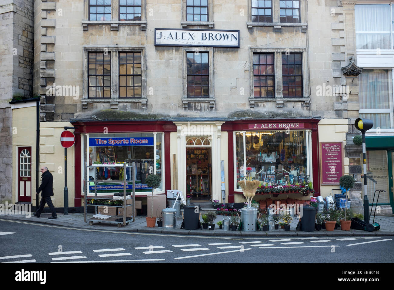 J Alex Brown Hardware Shop in Bradford on Avon Stock Photo Alamy