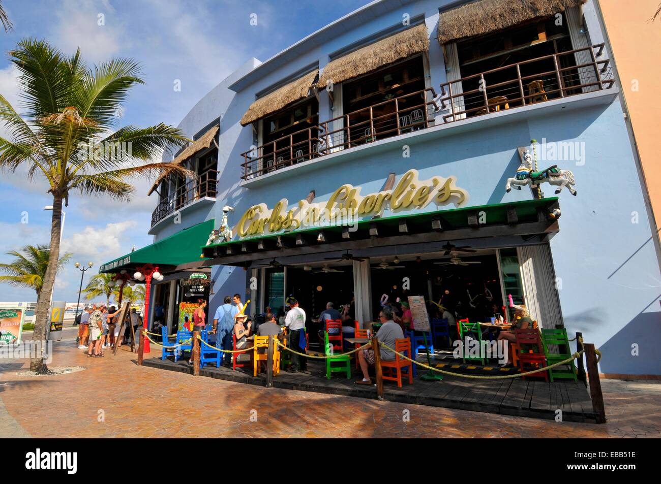 Carlos and Charlie´s Cozumel Mexico Cruise Ship Port Stock Photo Alamy