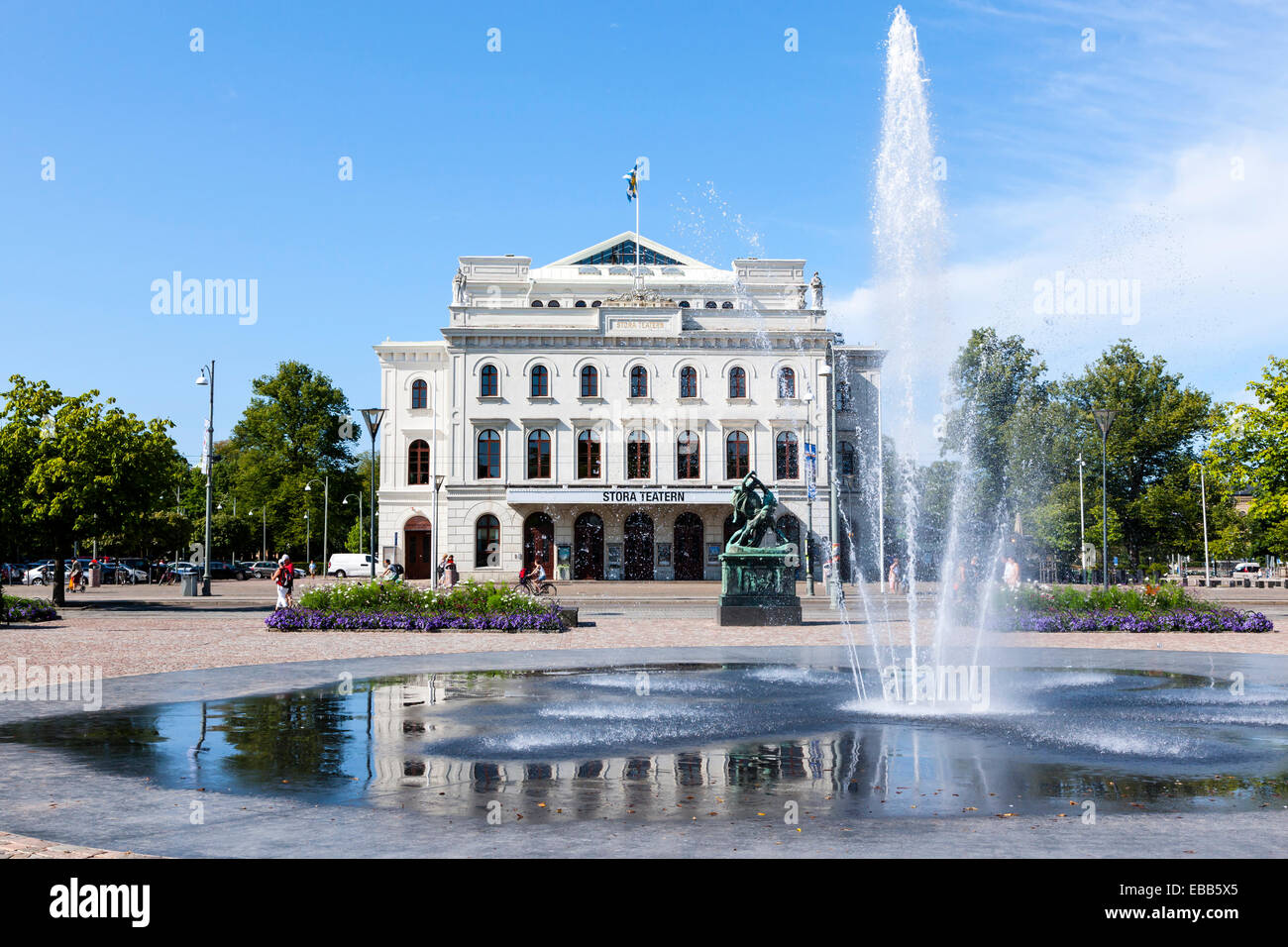 Stora Teatern Theater Sweden Gothenburg Stock Photo