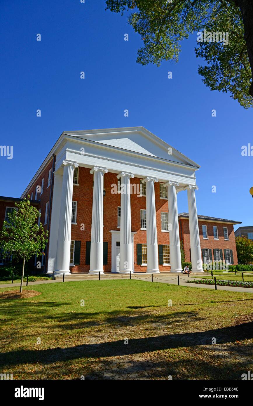 Lyceum Building Ole Miss Campus University Oxford Mississippi MS Stock ...