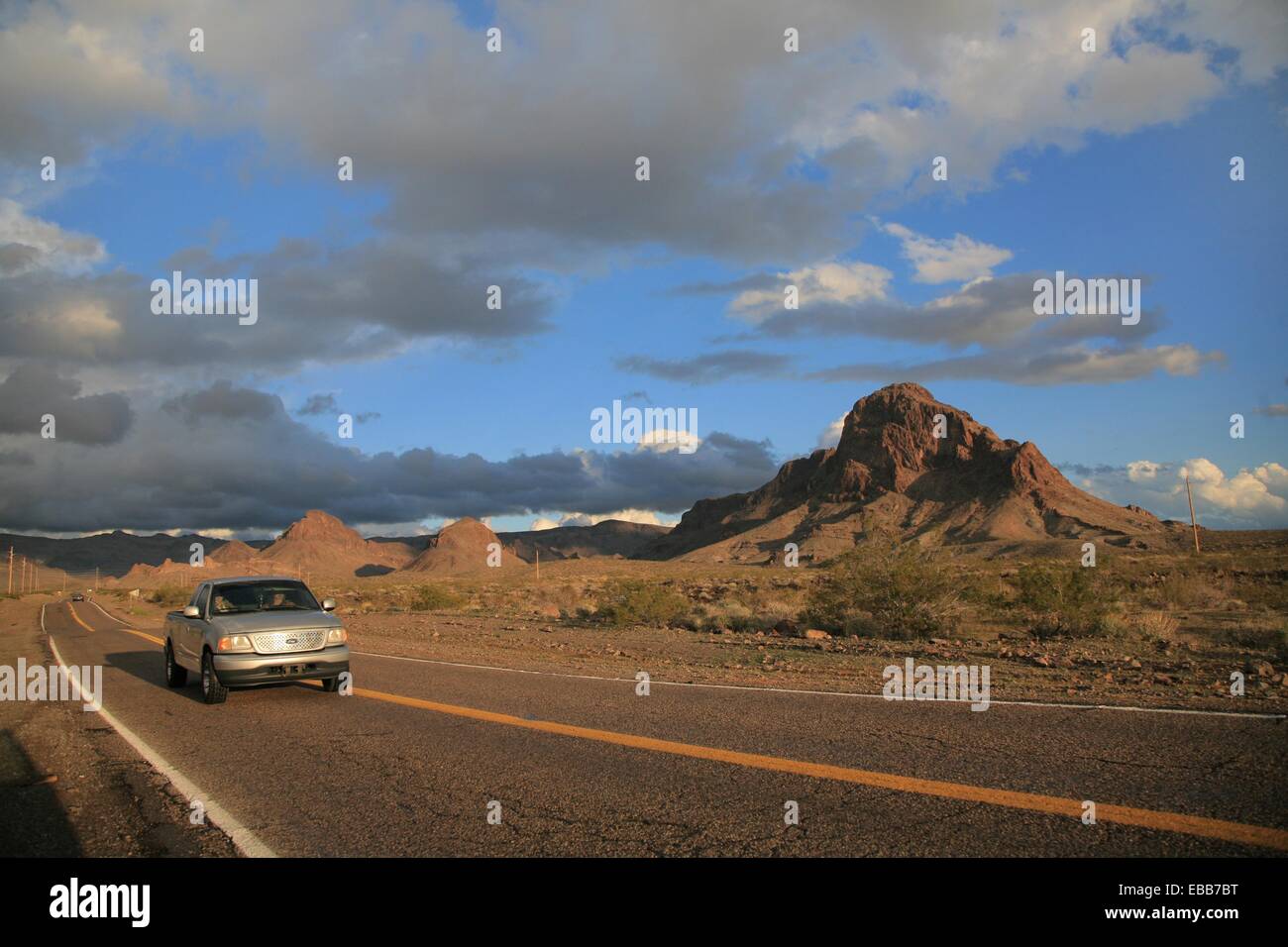 Oatman landscape, Historic Route 66, From Kingman to Seligman, Arizona, USA  Stock Photo - Alamy