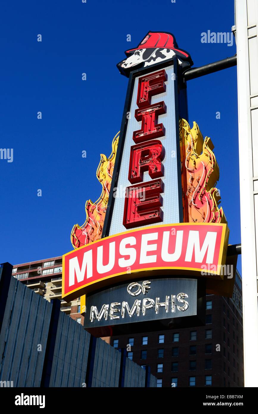 Fire Museum Memphis Tennessee TN Stock Photo Alamy