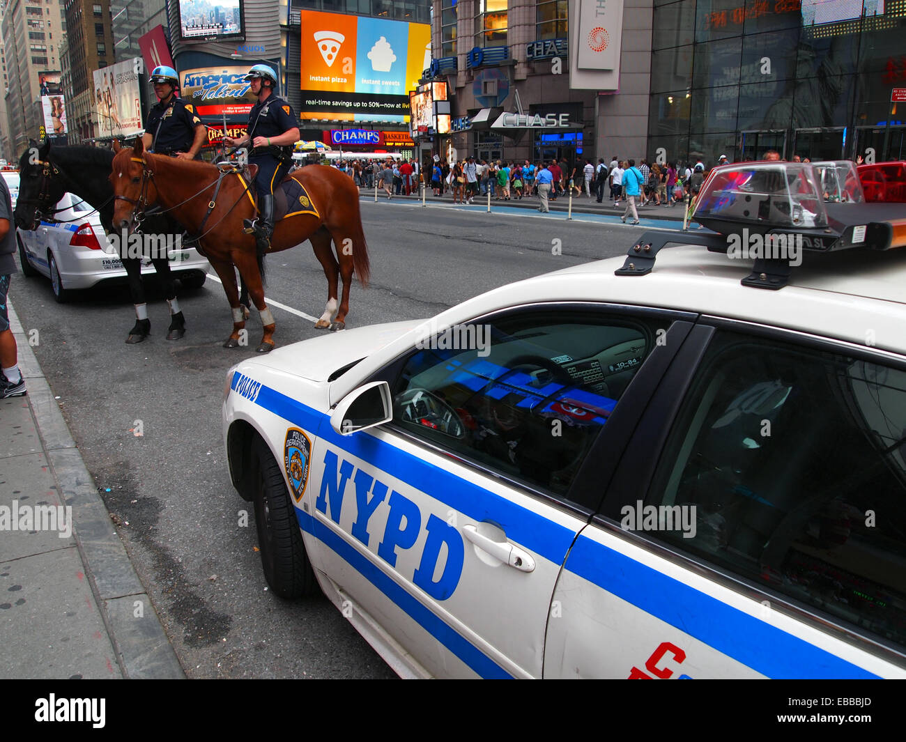 New York Police Department Mounted Unit Stock Photo Alamy