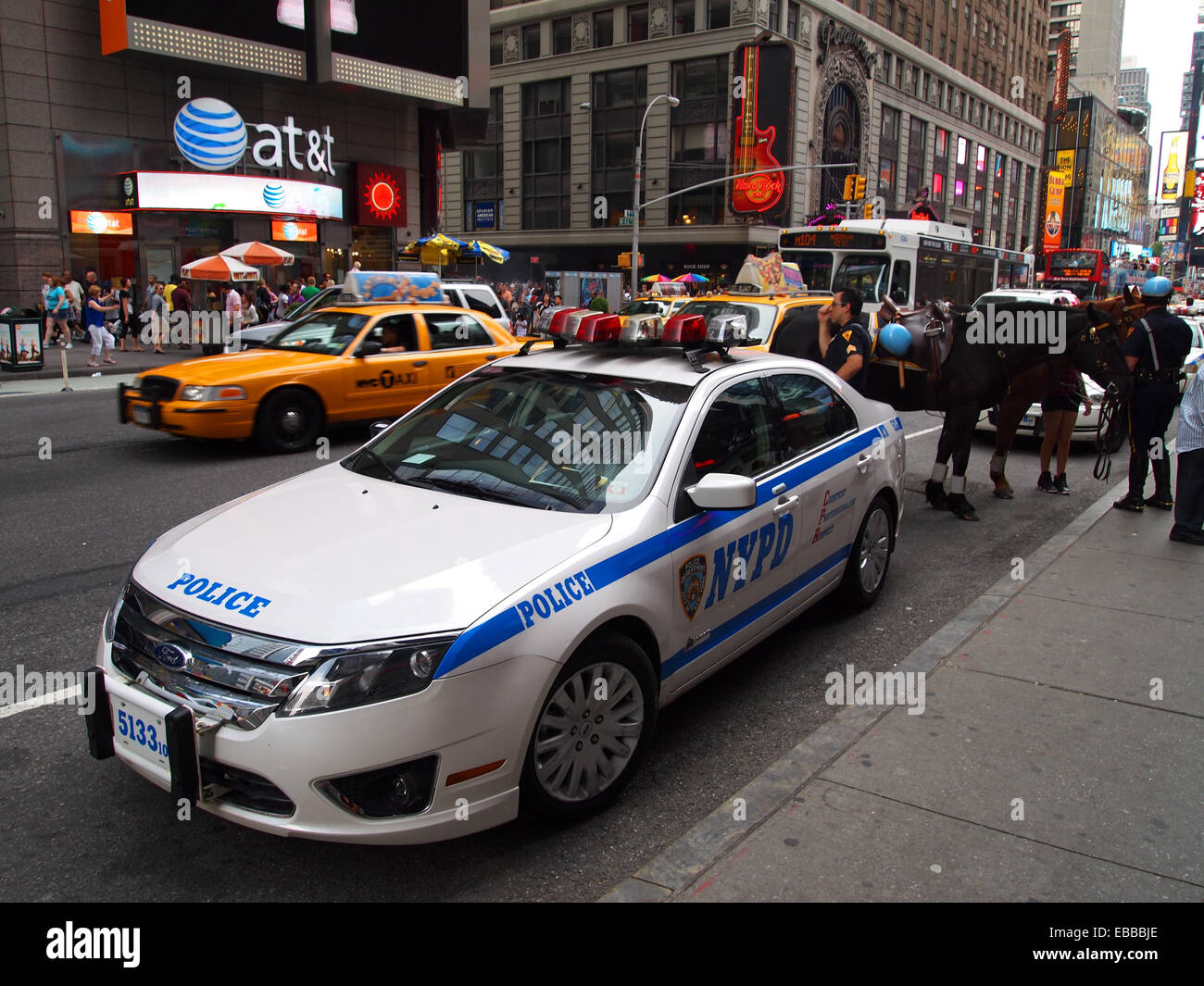 New York Police Department Mounted Unit Stock Photo Alamy