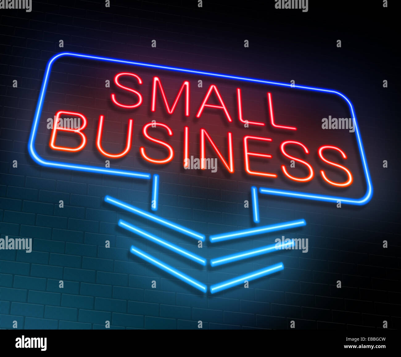 Small business concept. Stock Photo