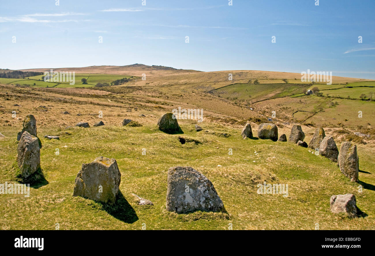 Cairn circle dartmoor hires stock photography and images Alamy