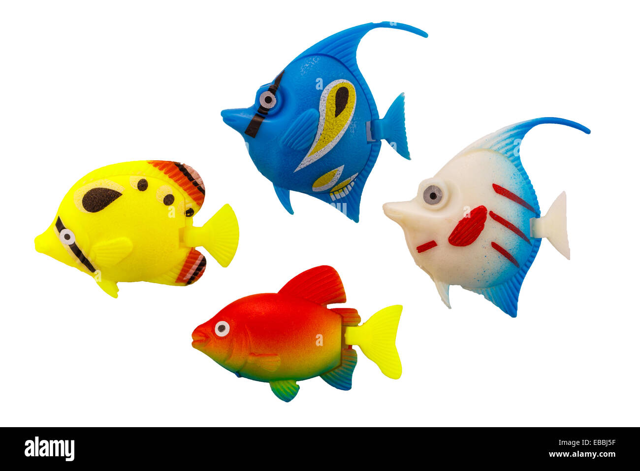 fish toy plastic colorful on isolated Stock Photo Alamy