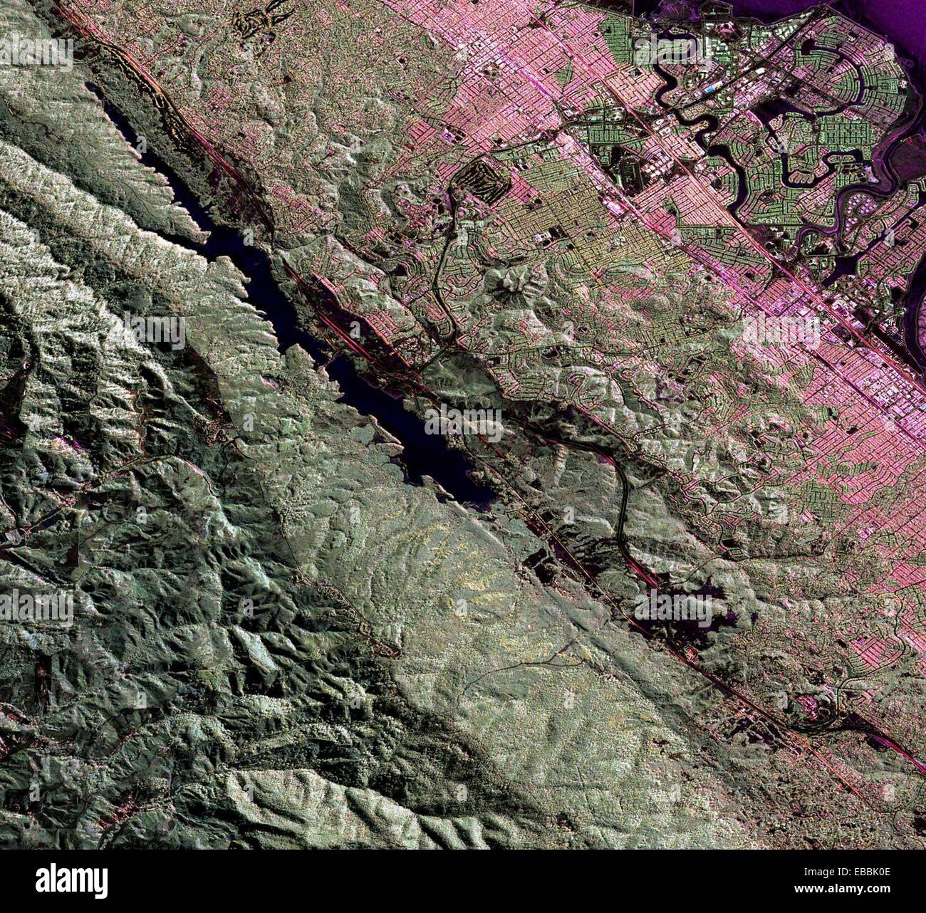 NASA Gives California´s San Andreas Fault a 3D Closeup This image