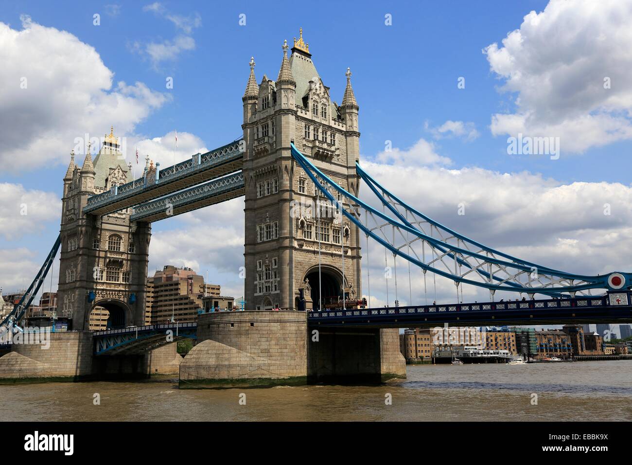 River Thames and Tower Bridge. London. England. United Kingdom. Stock Photo