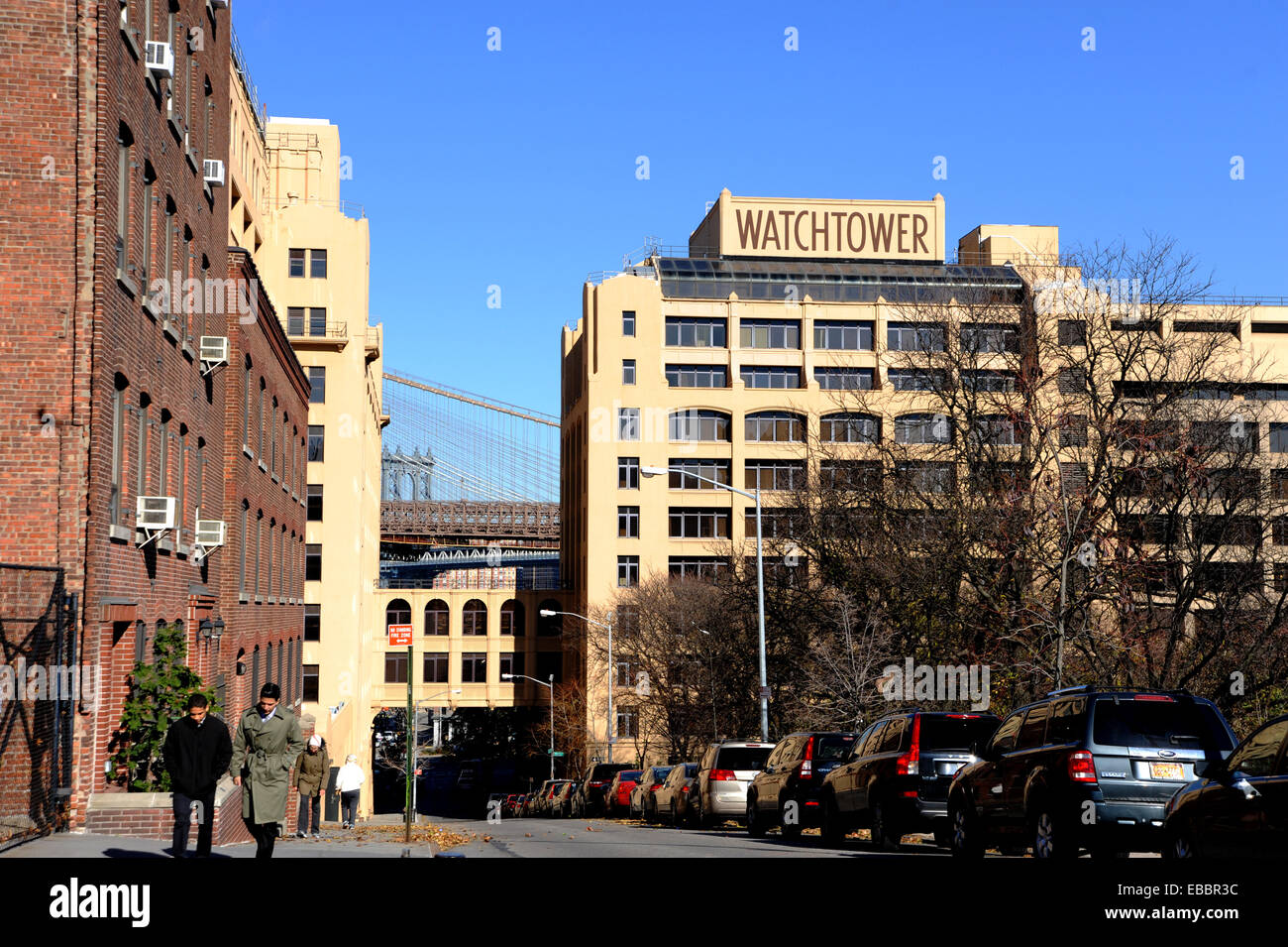 Brooklyn New York USA  - The Watchtower building in Brooklyn New York City Stock Photo