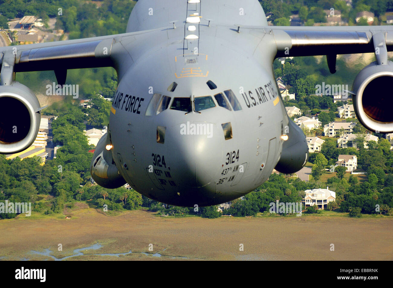A C 17 From The 14th Airlift Squadron Charleston Air Force Base