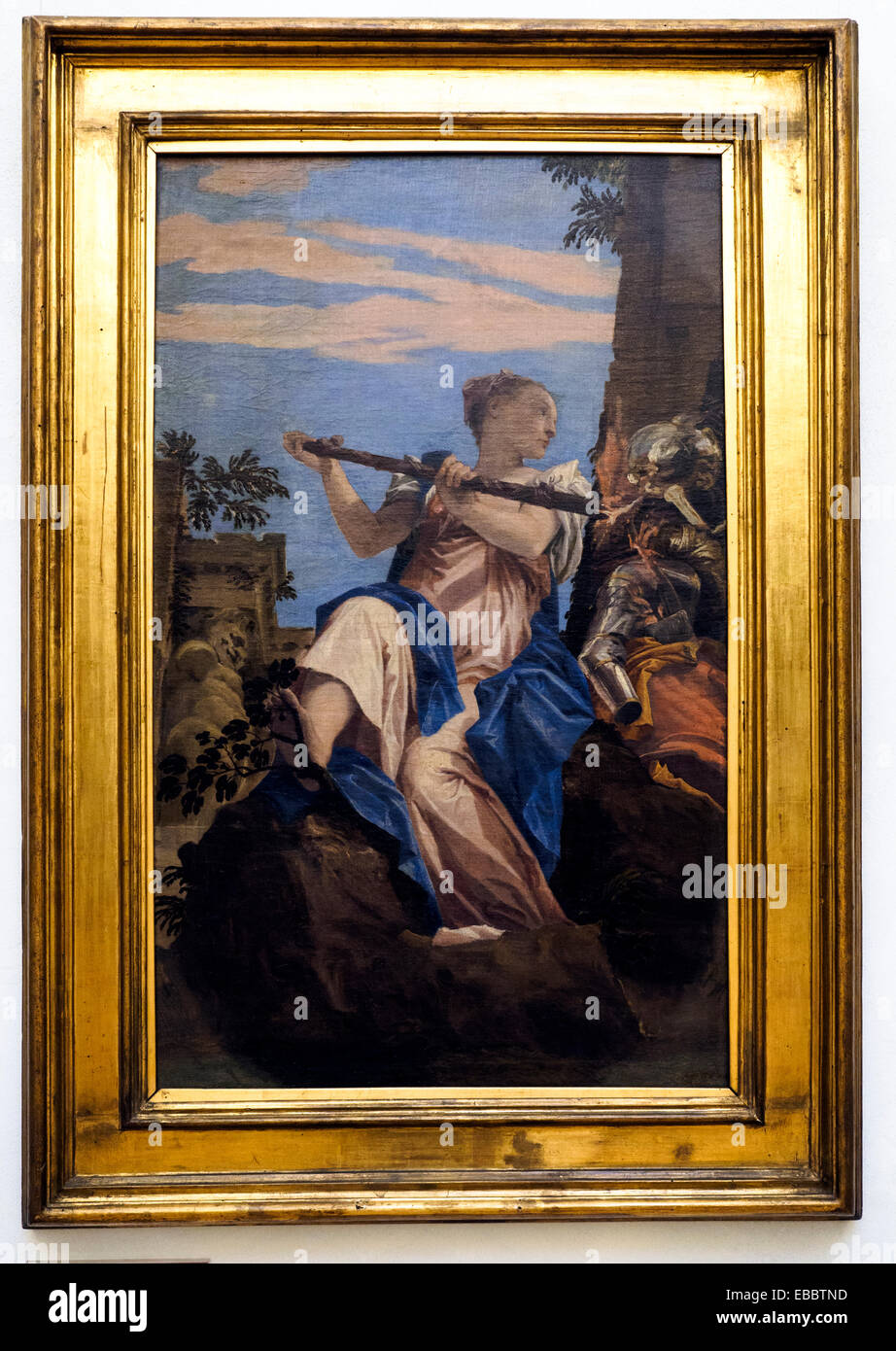 Veronese (Paolo Caliari, Verona 1528 - Venezia 1588) Allegoria della Pace (Allegory of Peace) Oil on Canvas Musei Capitolini - Rome, Italy Stock Photo