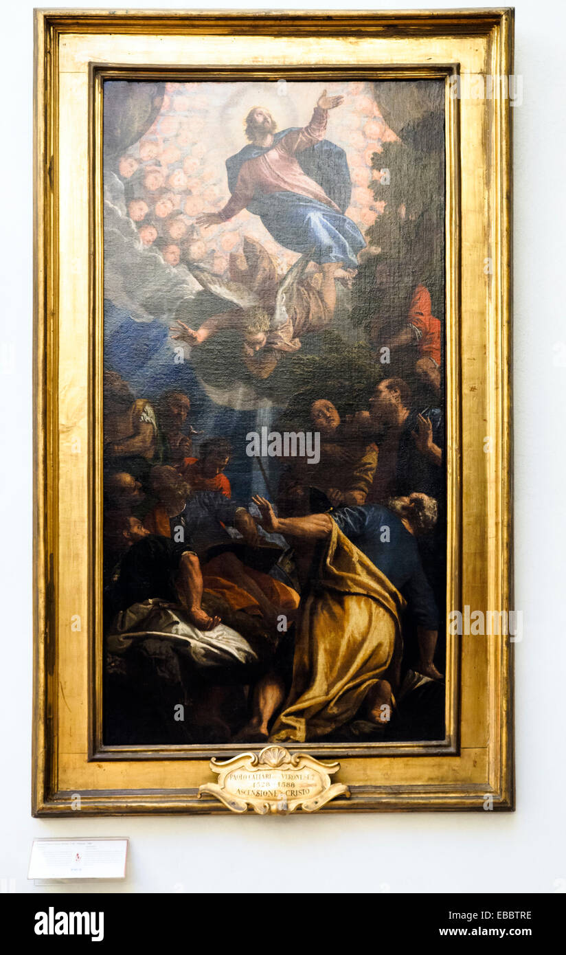 Veronese (Paolo Caliari, Verona 1528 - Venezia 1588) Ascenzione  (Ascension) Oil on Canvas Musei Capitolini - Rome, Italy Stock Photo