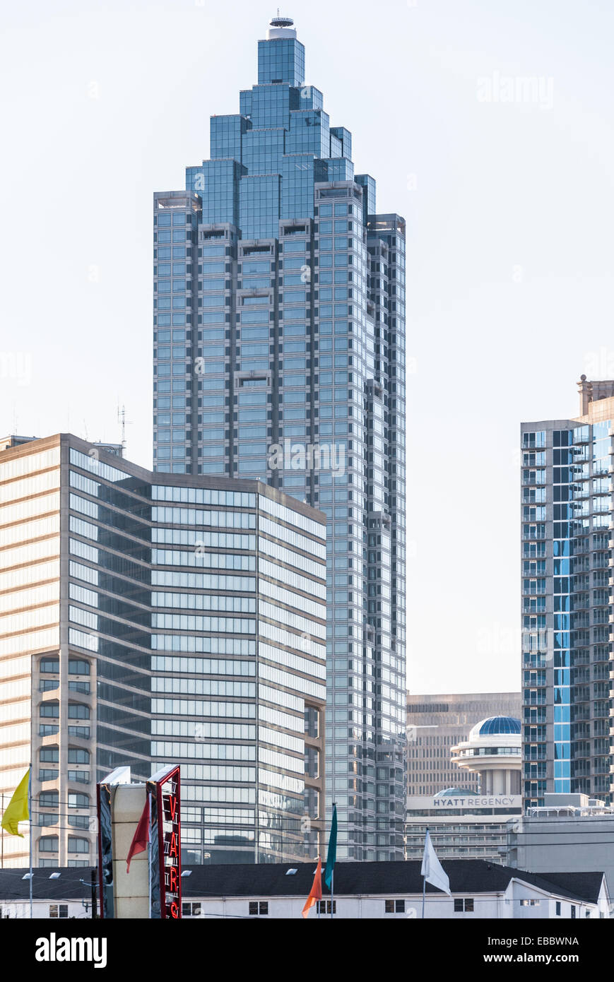 Downtown Atlanta GA Aerial View Suntrust Plaza 7049 - @ThePhotourist