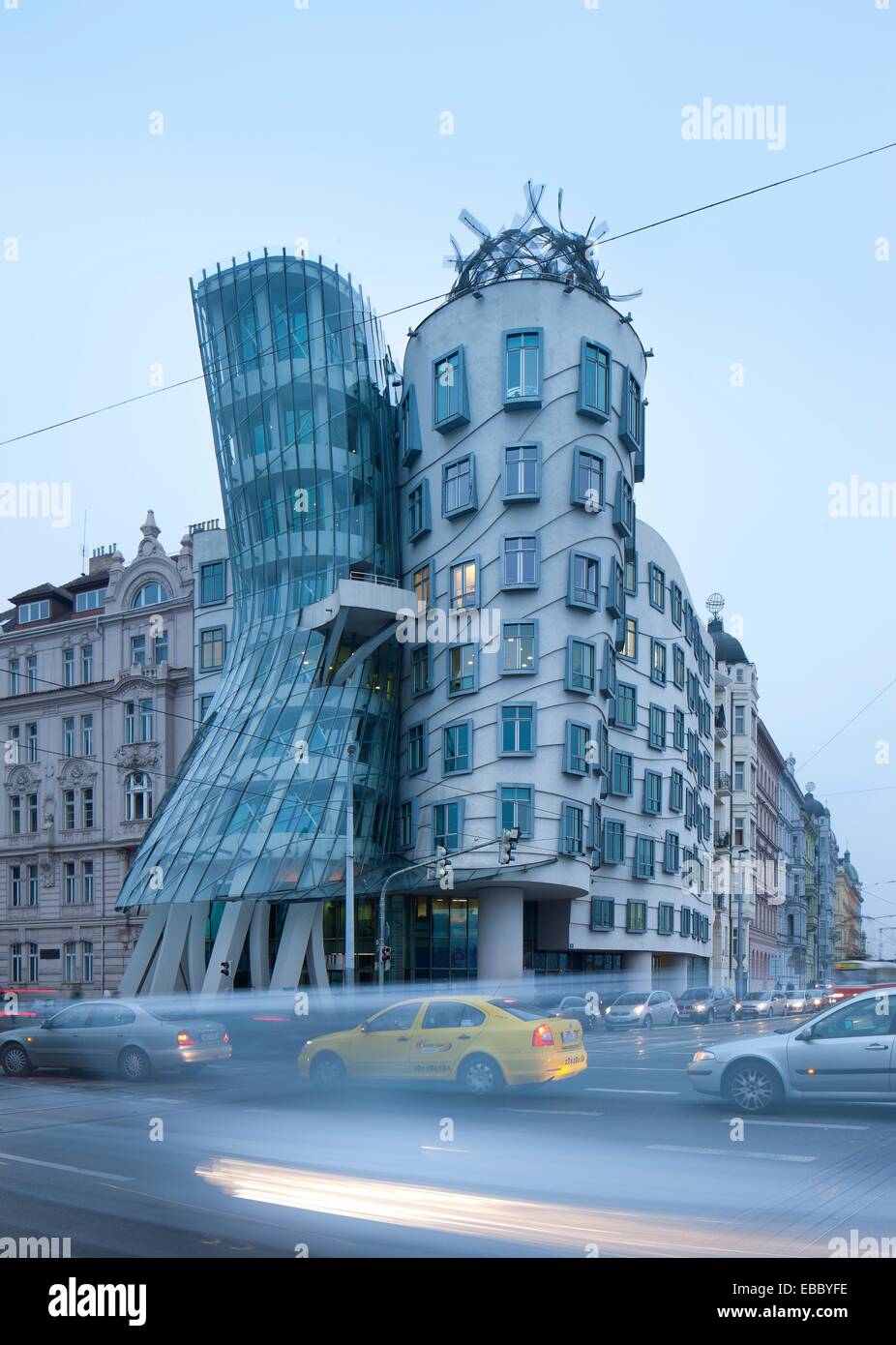 House ´Ginger and Fred´, Prague, Czech Republic Stock Photo Alamy