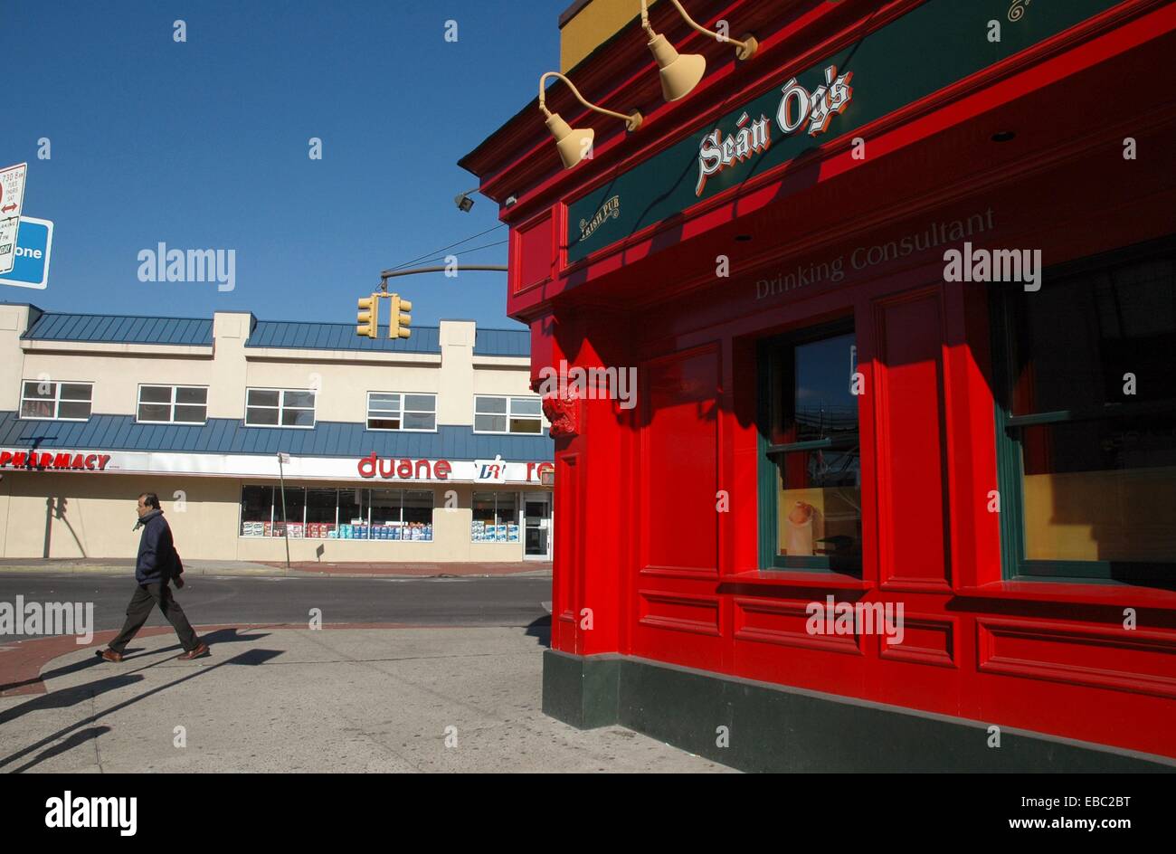 New York City, Irish pub in Woodside, Queens Stock Photo Alamy