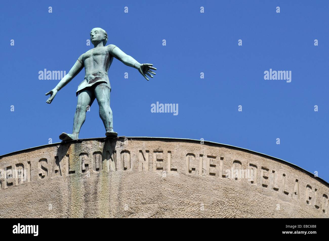 Bologna Italy monument to the partisans fallen during the Second world