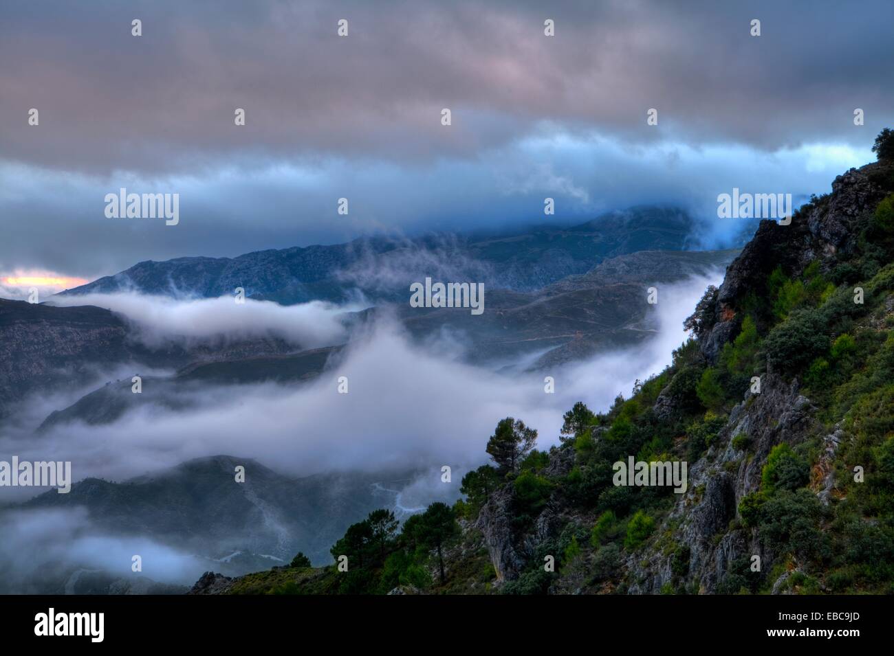 parque-natural-de-las-sierras-tejeda-y-almijara-hi-res-stock