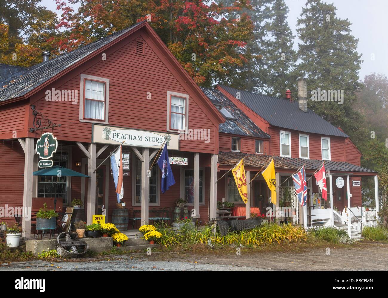General store in Peacham, Vermont, USA Stock Photo Alamy