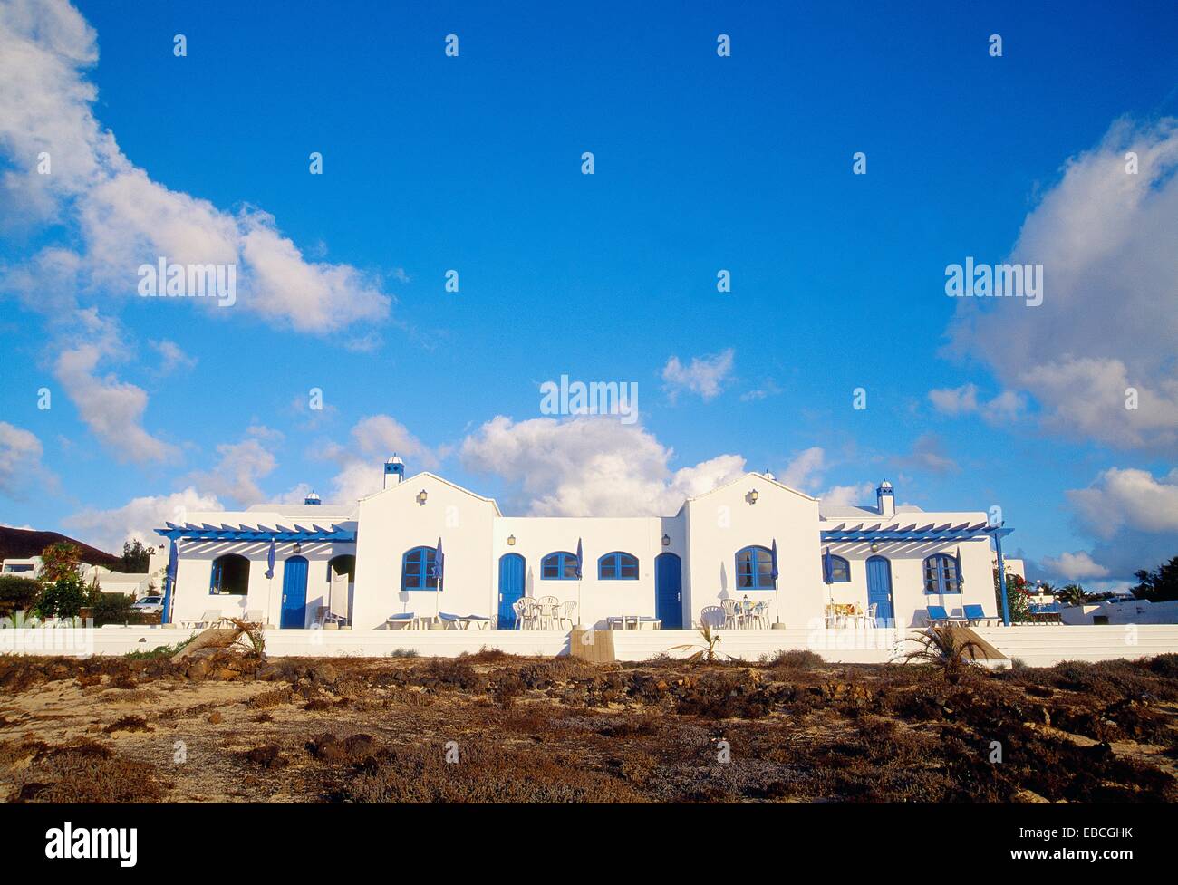 Apartments. Charco del Palo, Mala, Lanzarote island, Canary Islands
