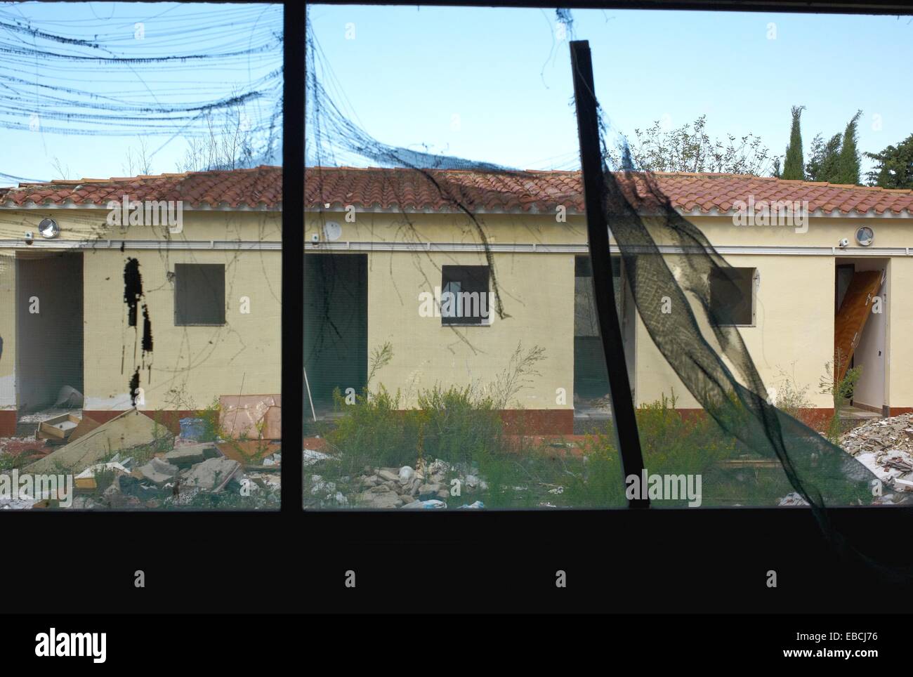 -Through the Window Stock Photo - Alamy