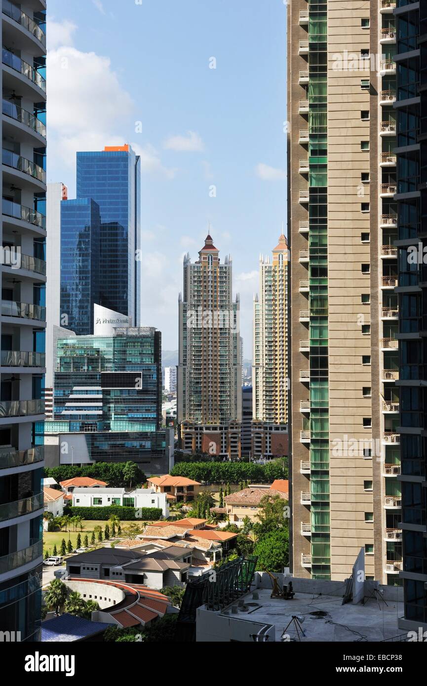 view from the Trump Ocean Club International Hotel and Tower Panama, Punta  Pacifica area, Panama City, Republic of Panama Stock Photo - Alamy