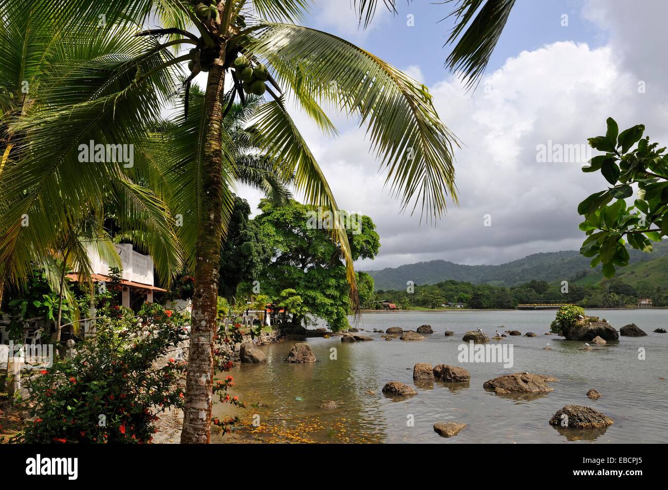 Buenaventura´s cove on the Caribbean coast around Portobelo Colon
