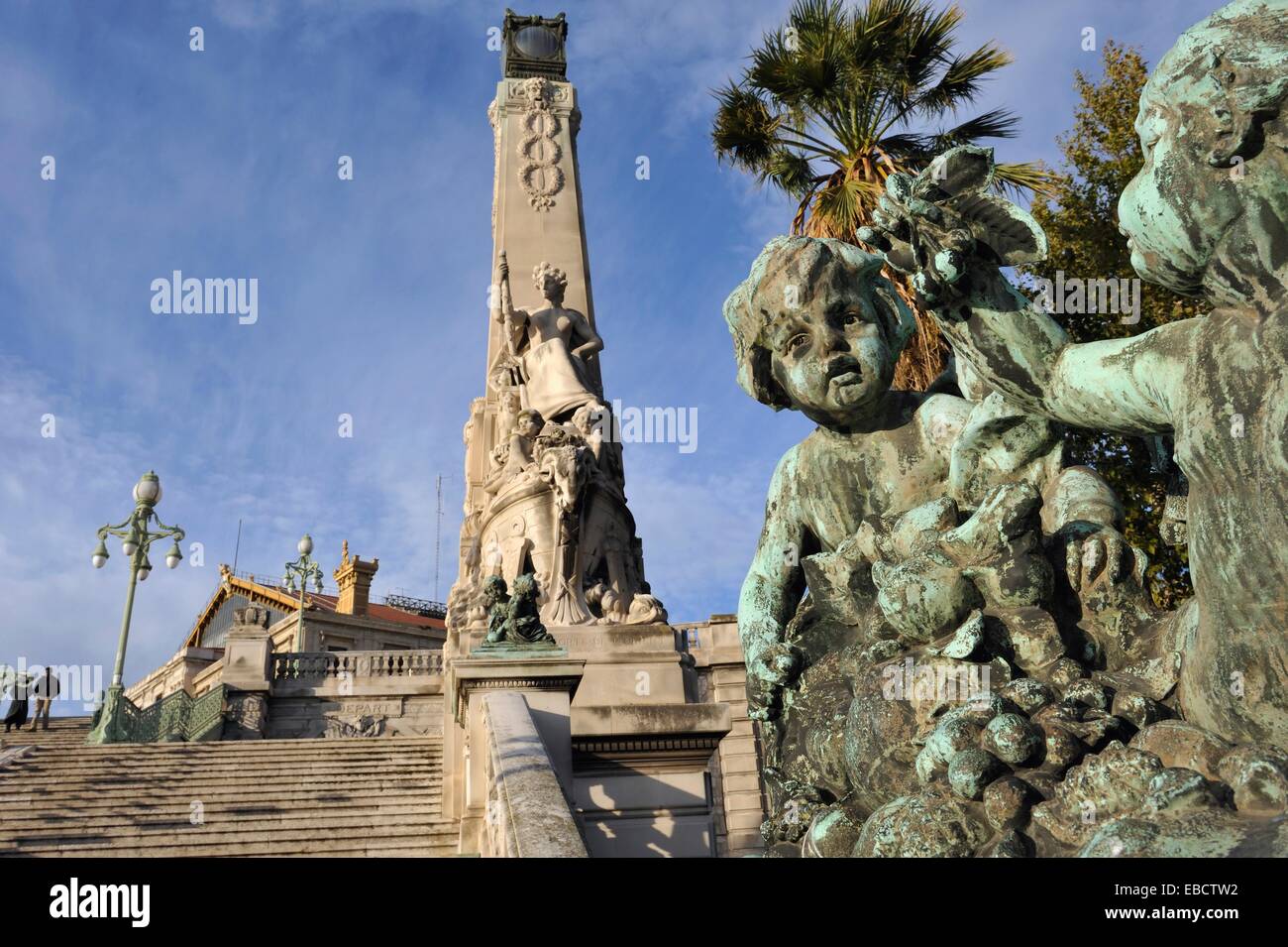 escalier monumental de la gare SaintCharles