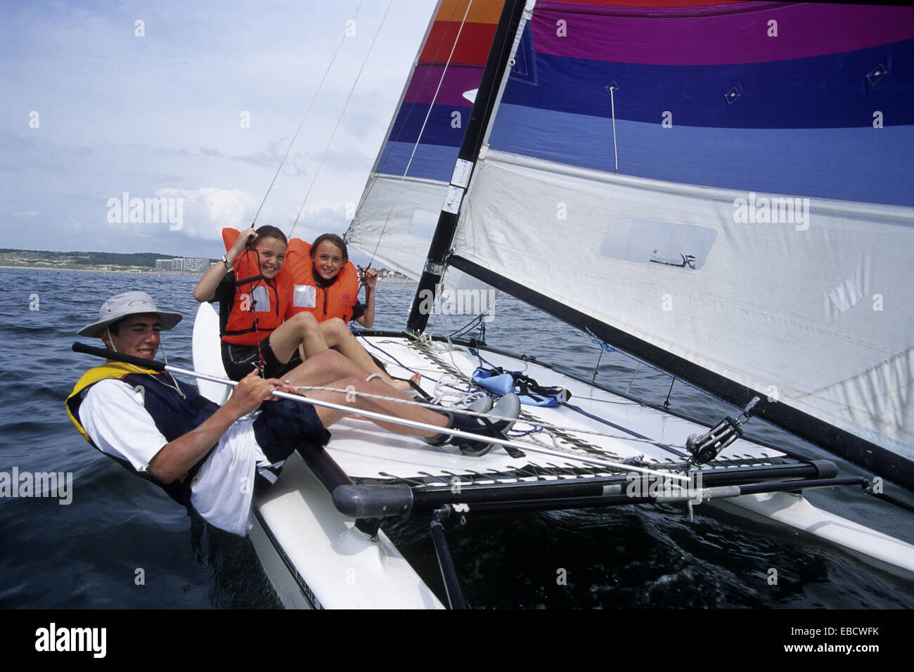 School catamaran hires stock photography and images Alamy