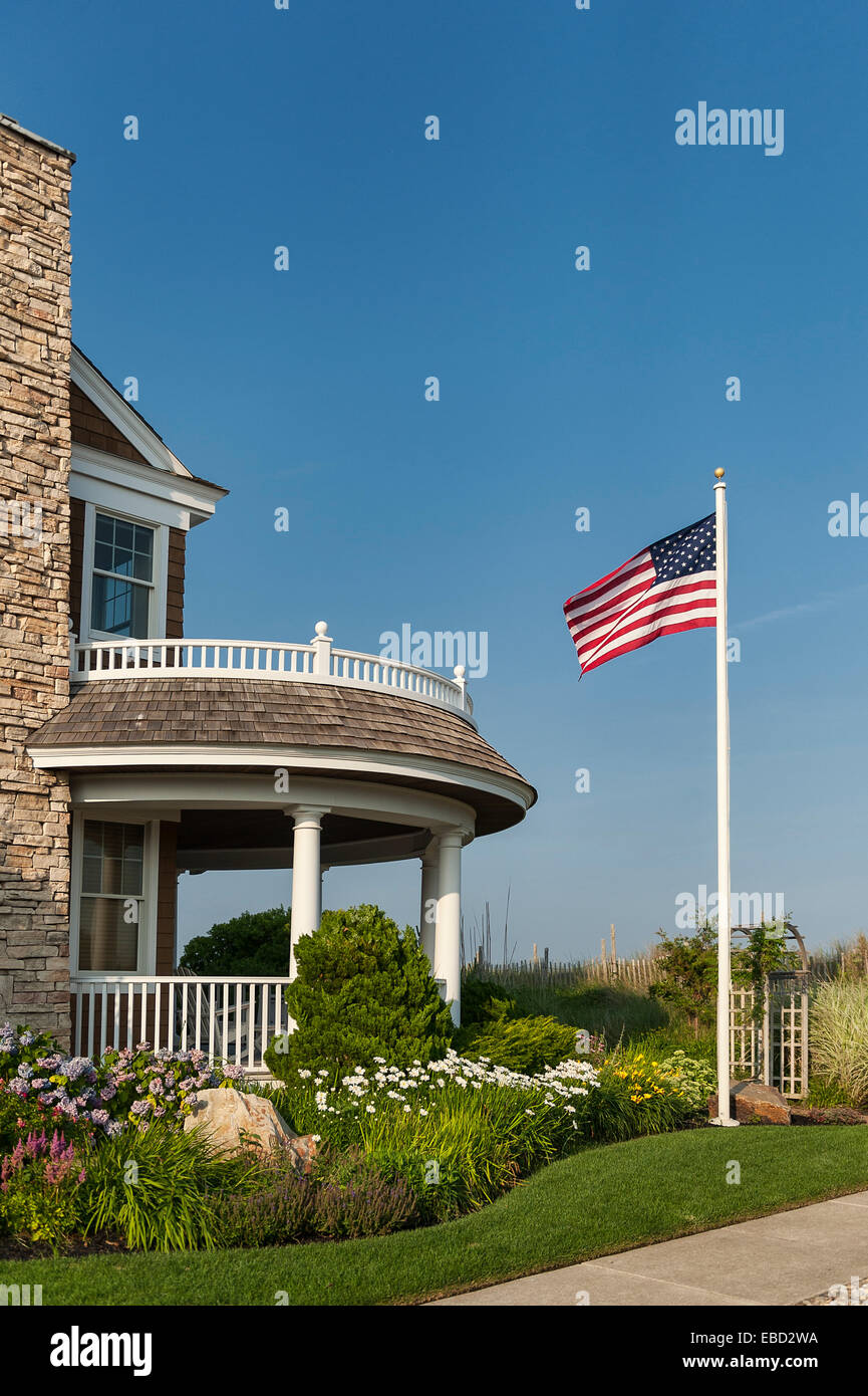 Luxury beach house, Stone Harbor, New Jersey, USA Stock Photo