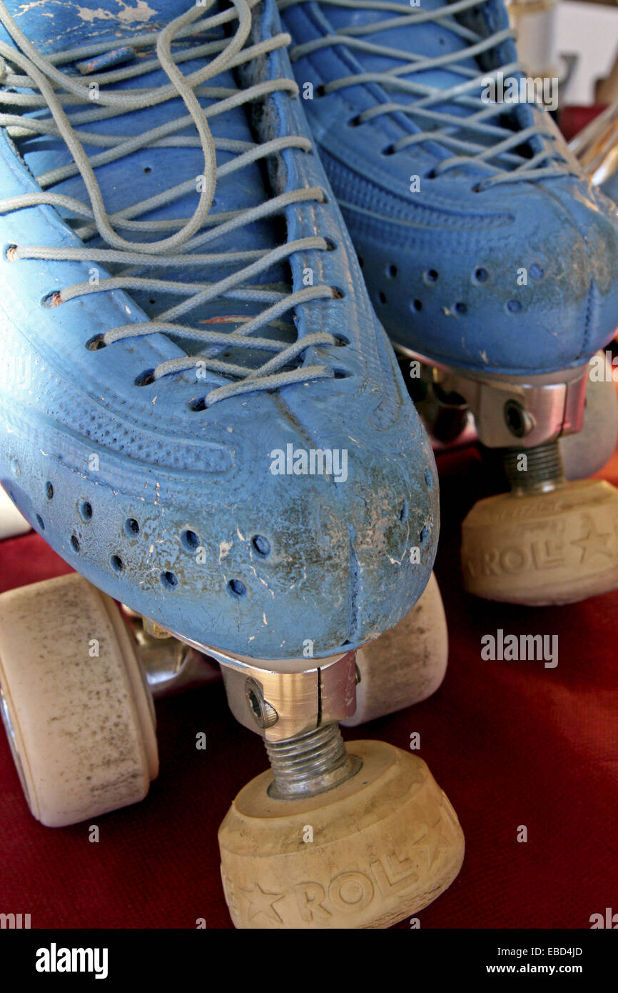 Artistic roller skates Stock Photo Alamy