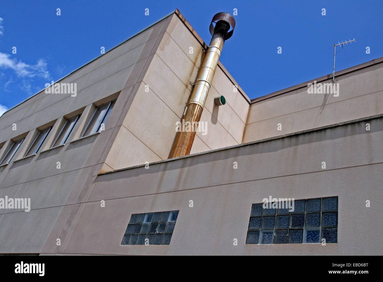 Warehouse Smokestack Chimney Stock Photos Warehouse Smokestack