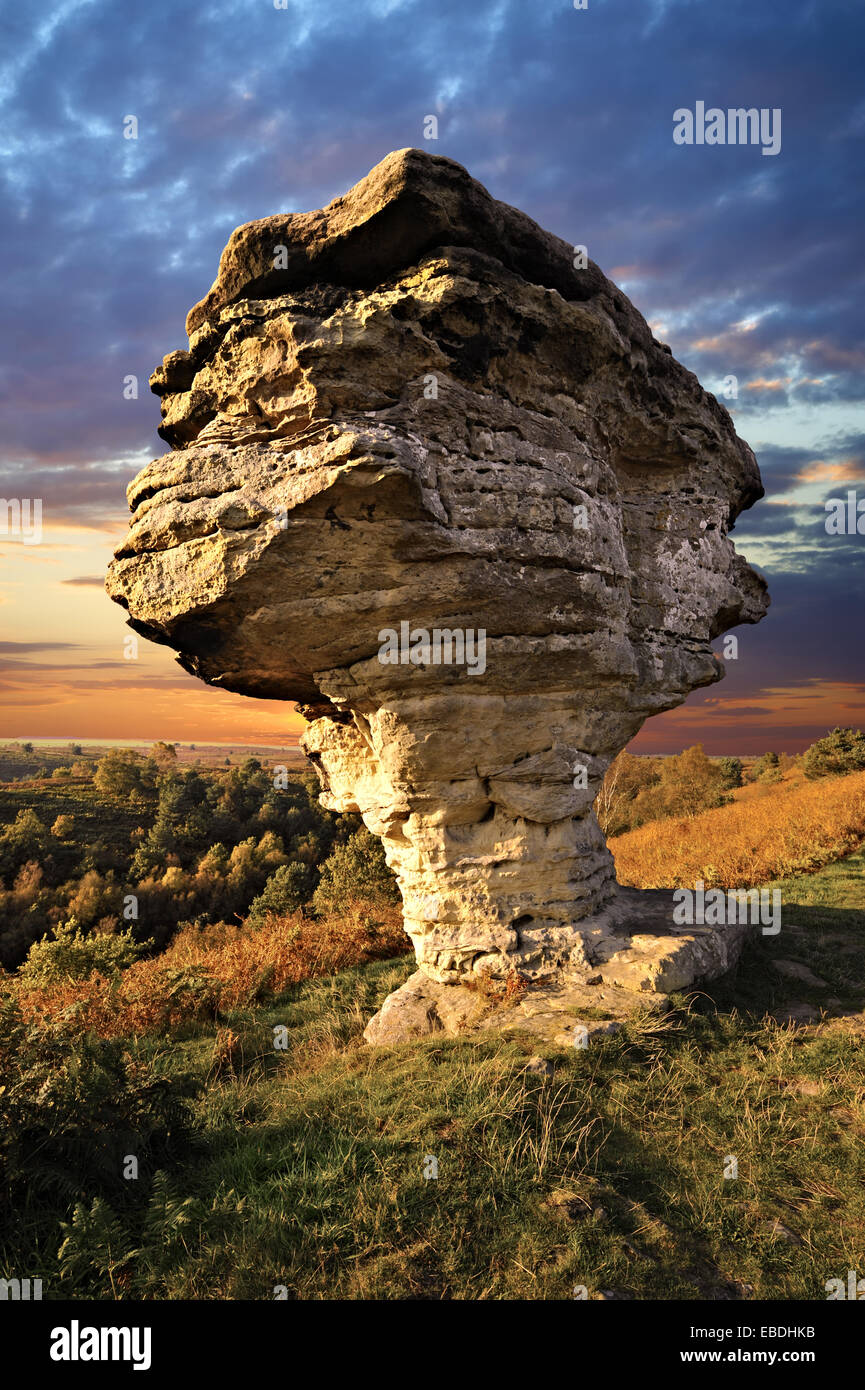 Bridestone Rocks Dalby bridestones hi-res stock photography and images - Alamy