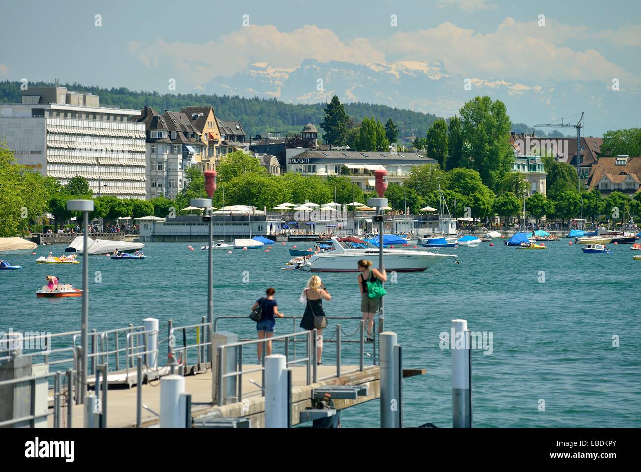 Lake Zurich, Switzerland Stock Photo Alamy