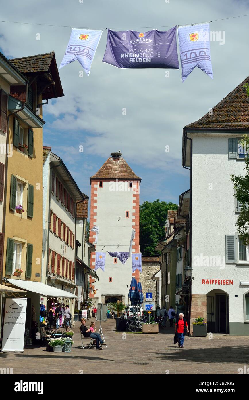 Old town, Rheinfelden, Switzerland Stock Photo Alamy