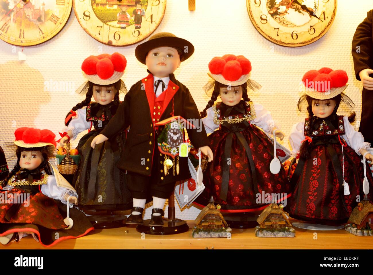 Black Forest Souvenirs, Titisee, Germany Stock Photo 75903619 Alamy