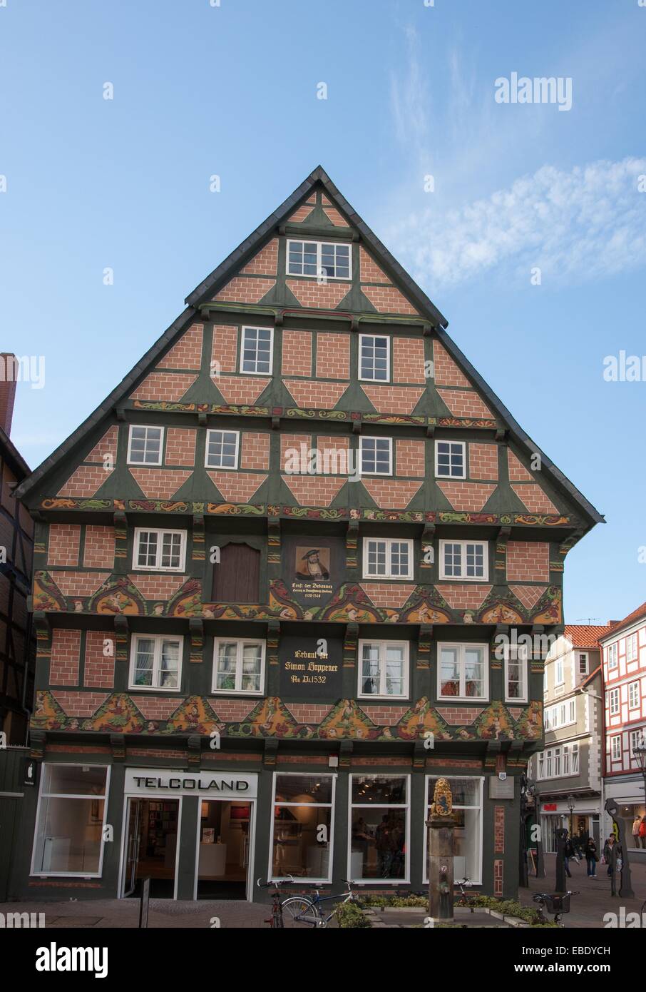 Hoppener Haus, Celle, Germany Stock Photo Alamy